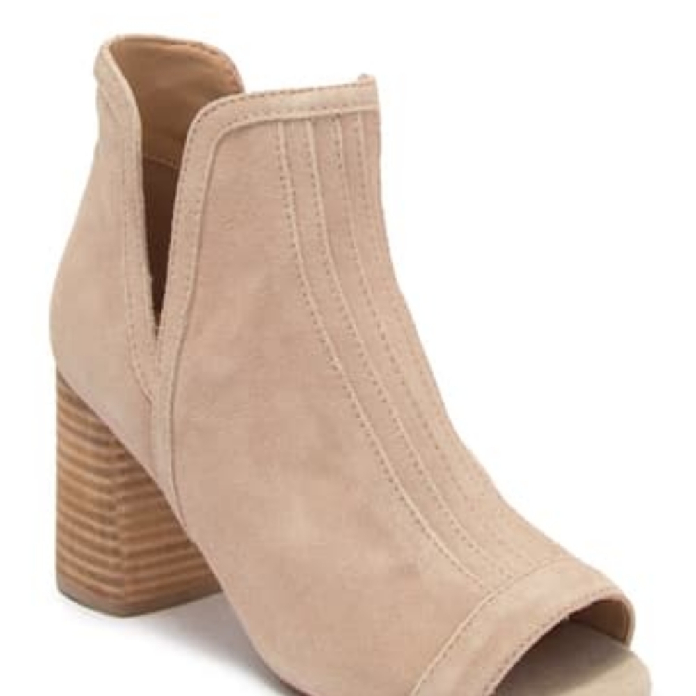 Joe's Jeans Peep Toe Booties - Picture 5 of 5